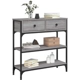  Konzolni stol siva boja hrasta 72,5x25x75 cm konstruirano drvo | Eponuda.com