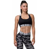 NEBBIA Power Your Hero Iconic Sports Bra Black S Donje rublje za fitnes