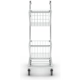 Kongamek majhen transportni voziček, 2 košari, nosilnost 35 kg | Shoptok.si