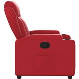 Naslanjač rdeče umetno usnje | Shoptok.si