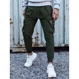DStreet Spodnie męskie cargo zielone | shoptok.hr