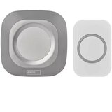  Bežično zvono za utičnicu 230V + 1xCR2032 IP44 sivo | Eponuda.com