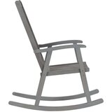  Gugalni stol z blazinami siv trden akacijev les, (20965007) | Shoptok.si
