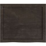  Kupaonska radna ploča tamnosiva 60x50x4 cm tretirano drvo | shoptok.hr