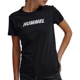 Hummel Hmlelemental logo cotton tee Ženska majica, Crna