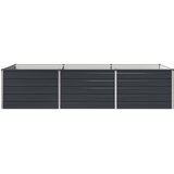 Povišeni vrtni krevet Antracit 240 x 80 x 55 cm | shoptok.hr