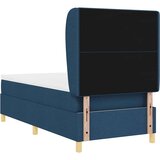  Podna opruga s madracem Tamno siva 90x190 cm Plava 80 x 200 cm - Plava 80 x 200 cm S gumbima | shoptok.hr