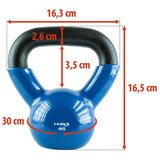 Knv kettlebell od lijevanog željeza 4 kg hms (plava) | shoptok.hr