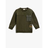 Koton Quilted Detailed Sweatshirt with One Pocket. Cene