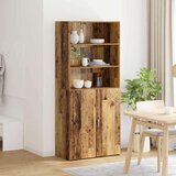  Visok predalnik Star les 80 x 42,5 x 185 cm Konstruiran les, (5000107645) | Shoptok.si