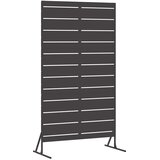  Zaslon za privatnost 100 x 50 x 180 cm Čelik Crna | shoptok.hr