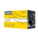 Rebel novoletne LED lučke z različnimi programi (mrzla bela), 100 lučk 10m | Shoptok.si