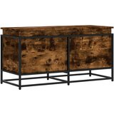vidaXL Kutija za pohranu s poklopcem 100x40x51,5 cm konstruirano drvo | shoptok.hr