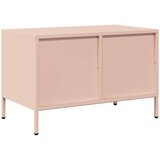 TV ormarić ružičasti 68 x 39 x 43,5 cm hladno valjani čelik | shoptok.hr
