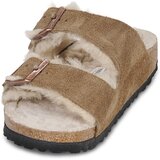 Birkenstock Natikači Arizona Shearling Kostanjeva | Shoptok.si