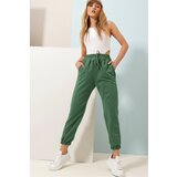 Trend Alaçatı Stili Sweatpants - Green - Joggers Cene