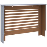  Pokrov za radijator antracit 112 x 19 x 81,5 cm MDF | shoptok.hr