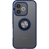 AVIZAR Ovitek za Honor 600 Lite z Obročkom in Magnetnim Pritrjevanjem, Modra, (5000274044) | Shoptok.si