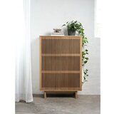 Unique Furniture Omarica v hrastovem dekorju v naravni barvi 95x140 cm Tiber – | Shoptok.si