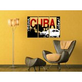  Ročno izdelana slika POP Art Cuba 3-delna (POP ART slike) | Shoptok.si