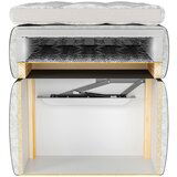 Bessagi Home Postelja Z Vzmetnico Mala, 180x200, Siva, Z Nadvložkom | Shoptok.si