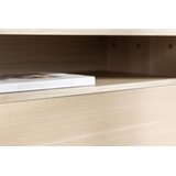 Venture Home TV komoda Navarra 40 × 40 × 180 cm, izbijeljena (whitewash) | shoptok.hr