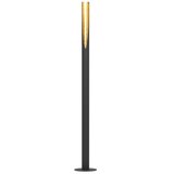 Eglo Barbotto podna /1, gu10, 5w, 400lm, v1370, crna/zlatna/čelik | Eponuda.com