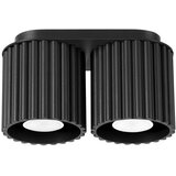 Sollux Lighting Stropna svetilka AURA 2 črna GU10, (5000054225) | Shoptok.si