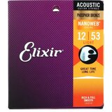 Elixir Žice za akustičnu gitaru 16052 Light, .012-.053 Cene