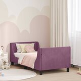  za djecu s uzglavljem Ljubičasta 80 x 160 cm Baršun | shoptok.hr