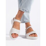 GOODIN Women's comfortable white sandals Cijene