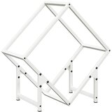  Stalak za drva bijeli 50x25x50 cm hladno valjani čelik | Eponuda.ba