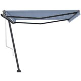 Samostojeća automatska tenda 400 x 300 cm plavo-bijela | shoptok.hr