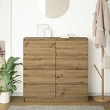  Komoda boja hrasta artisan 100x35x99 cm konstruiranog drva | Eponuda.com