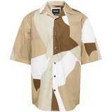 Only & Sons Srajca 'TIE' temno bež / rjava / bela Cene