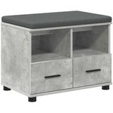  Haldna klop z blazino s predalom Betonsko siva 60 x 38 x 46 cm, (5000155678) | Shoptok.si