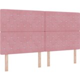  Ružičasti Box Spring Krevet s Madracem 180x200 cm u Baršunu | shoptok.hr