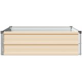  Povišeni vrtni krevet Slonovača 100 x 80 x 24 cm | shoptok.hr