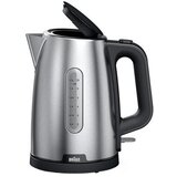Braun WK 1500 grelnik vode 1,7 l 2200 W Črna, Nerjaveče jeklo Cene