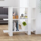  The Living Store Knjižna omara/pregrada visok sijaj bela 100x30x87 cm - Knjižna Omara, (21431650) Cene