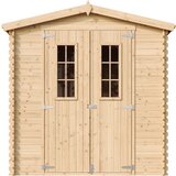 Timbela Lesena vrtna lopa - 216x206xH218 cm/ 3.53 m2 - Vrtna hiša brez podov - M343C, (21873265) | Shoptok.si