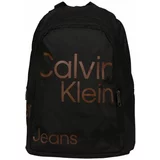 Calvin Klein SPORT ESSENTIALS ROUND BP43 AOP Gradski ruksak, crna, veličina