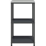  Kuhinjsko skladištenje s policom Antracit 60 x 50 x 92 cm Čelik | shoptok.hr