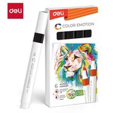 Deli MARKER AKRILNI CRNI 10 COLOR EMOTION EC193A-Black | Eponuda.com