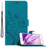 Cadorabo Ohišje, združljivo z Apple iPhone 6 PLUS / 6S PLUS v klasična rožnata zlata - Zaščitni ovitek v cvetličnem dizajnu z magnetnim zapiranjem, stoječo funkcijo in režami za kartice, (20563712) Cene