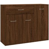  Komoda rjavi hrast 88x30x70 cm konstruiran les, (20654315) | Shoptok.si