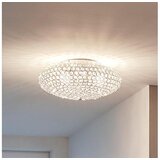 Eglo clemente plafonjera/1, e27, ø350 , hrom/kristal | Eponuda.com