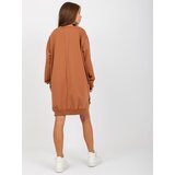 Vikki Sweatshirt-VI-BL-3102.01P-brown-green | shoptok.hr