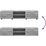 vidaXL TV omarica Siva sonoma 150 x 39 x 30 cm Konstruiran les | Shoptok.si