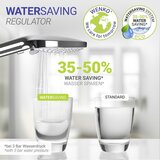 Wenko Plastična ručka za tuš u sjajno srebrnoj boji ø 12 cm Water Saving – | shoptok.hr